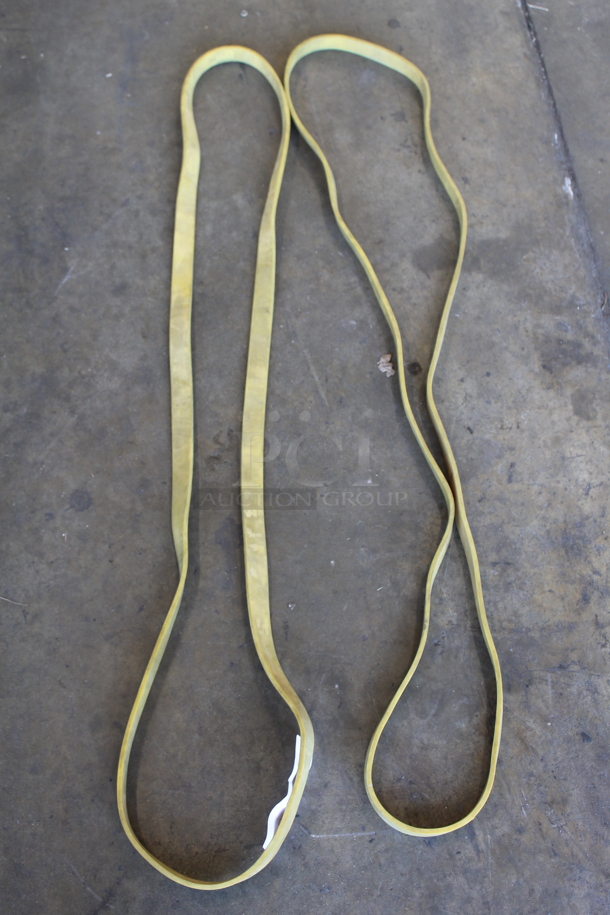 2 Yellow Resistance Bands. 2 Times Your Bid! - Image 2 of 2
