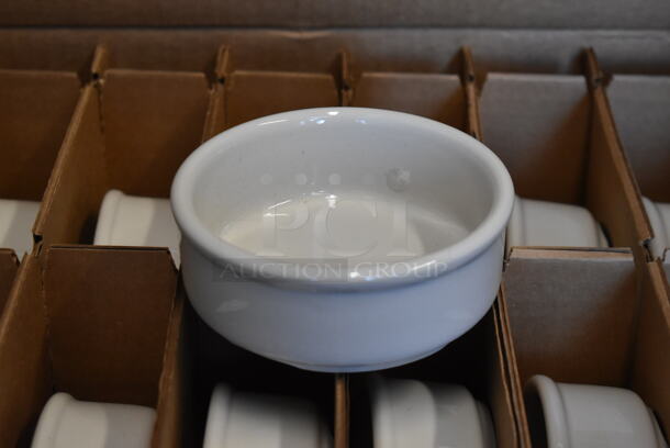BRAND NEW Box of 24 White Ceramic Ramekins. - Image 1 of 5