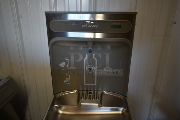 BRAND NEW SCRATCH AND DENT! Elkay Metal Wall Mount Water Fountain w/ Bottle Filler. 115 Volts, 1 Phase. - Image 3 of 9