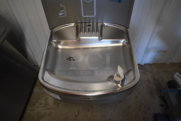 BRAND NEW SCRATCH AND DENT! Elkay Metal Wall Mount Water Fountain w/ Bottle Filler. 115 Volts, 1 Phase. - Image 7 of 9