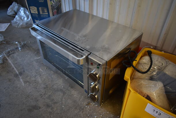 BRAND NEW! Waring WCO500X Stainless Steel Commercial Countertop Electric Powered Half Size Convection Oven. 120 Volts, 1 Phase.  - Image 5 of 8