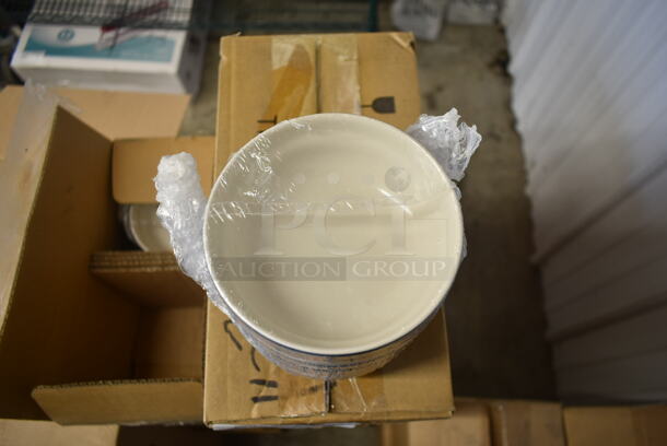 11 Boxes of 12 BRAND NEW! Performance Carnival Sapphire White and Blue Poly Bowls. 11 Times Your Bid! - Image 3 of 5