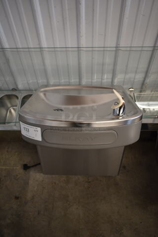 BRAND NEW SCRATCH AND DENT! Elkay Metal Wall Mount Water Fountain. 115 Volts, 1 Phase.