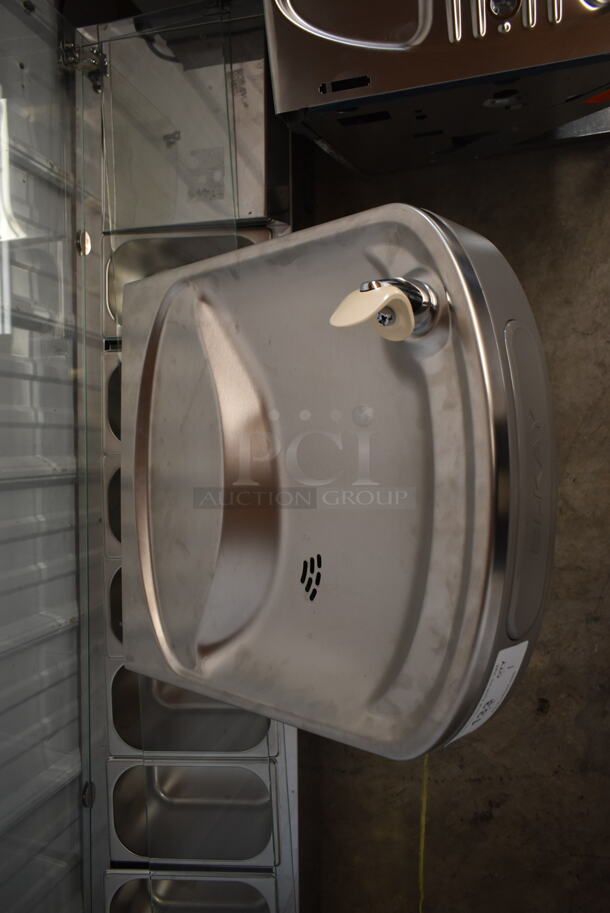 BRAND NEW SCRATCH AND DENT! Elkay Metal Wall Mount Water Fountain. 115 Volts, 1 Phase. - Image 4 of 5