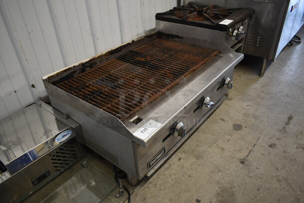 Patriot FMECTC-36/NG Stainless Steel Commercial Countertop Natural Gas Powered Charbroiler Grill. 90,000 BTU. - Image 2 of 6