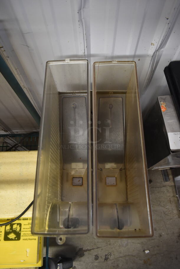 2010 Bunn MHG Stainless Steel Commercial Countertop 2 Hopper Coffee Bean Grinder. 120 Volts, 1 Phase. Tested and Working! - Image 6 of 7