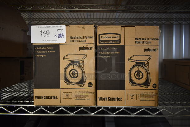 4 BRAND NEW IN BOX! Rubbermaid Pelouze Y32R Stainless Steel Countertop Food Portioning Scale. 4 Times Your Bid! - Image 2 of 8