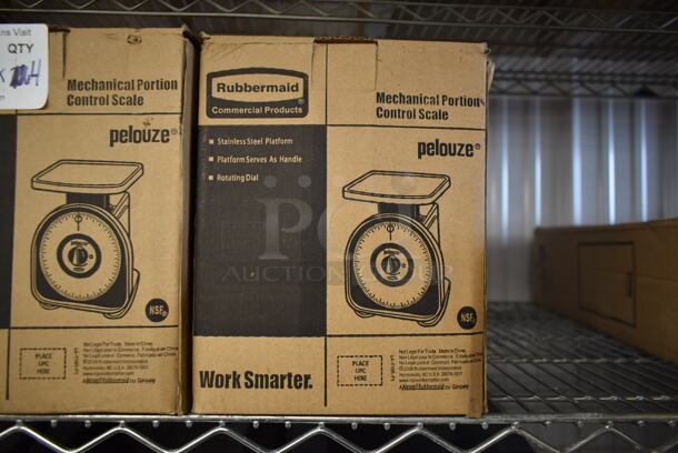 4 BRAND NEW IN BOX! Rubbermaid Pelouze Y32R Stainless Steel Countertop Food Portioning Scale. 4 Times Your Bid! - Image 4 of 8