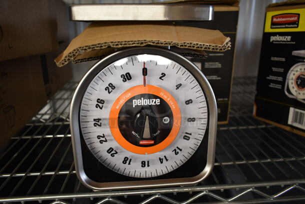 4 BRAND NEW IN BOX! Rubbermaid Pelouze Y32R Stainless Steel Countertop Food Portioning Scale. 4 Times Your Bid! - Image 6 of 8