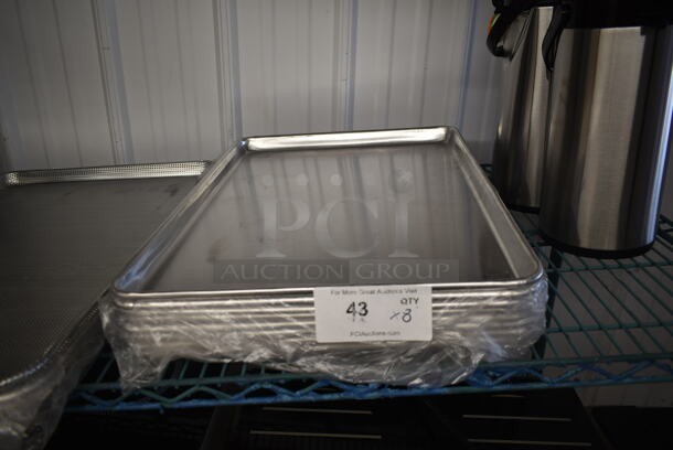 8 BRAND NEW! Metal Baking Pans. 8 Times Your Bid! - Image 1 of 1