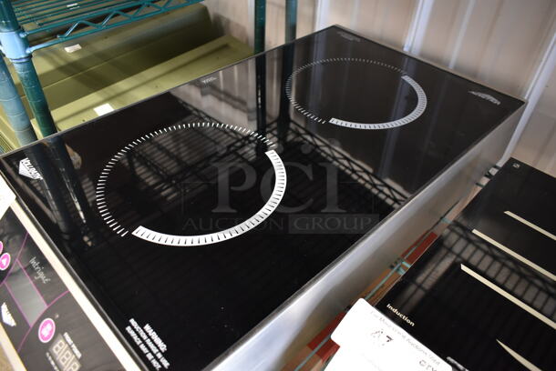 BRAND NEW SCRATCH AND DENT! Vollrath 69507 Stainless Steel Commercial Countertop Electric Powered 2 Burner Induction Range. Stock Picture Used as Gallery. 208/240 Volts, 1 Phase. - Image 3 of 7