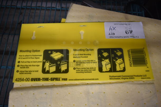 4 Packs of BRAND NEW! Over the Spill Absorbent Pads. 4 Times Your Bid! - Image 4 of 4