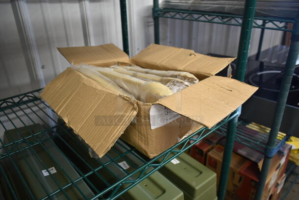 ALL ONE MONEY! Lot of BRAND NEW! Tan Poly Tongs. - Image 2 of 4