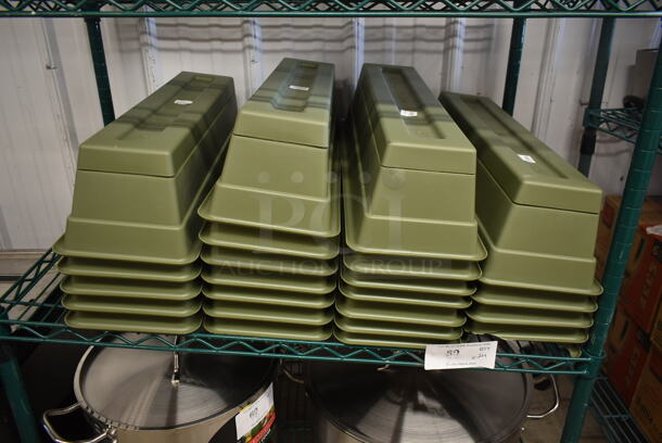 24 BRAND NEW! Bloom Living DCBT24-42 24" Durcott Living Green Window Boxes. 24 Times Your Bid! - Image 1 of 4