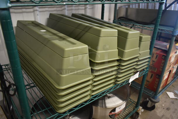 24 BRAND NEW! Bloom Living DCBT24-42 24" Durcott Living Green Window Boxes. 24 Times Your Bid! - Image 2 of 4