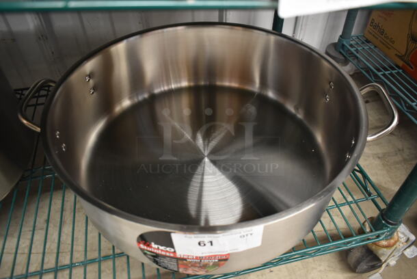 BRAND NEW! Winco Stainless Steel Stock Pot w/ Lid. - Image 4 of 4