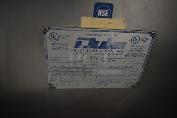 Electro Freeze 876BRH-142 Stainless Steel Commercial Countertop Frozen Beverage Machine. 115 Volts, 1 Phase. - Image 7 of 7