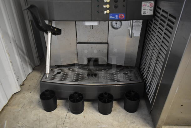 Schaerer Ambiente Stainless Steel Commercial Countertop Coffee Espresso Machine w/ 2 Hoppers and Steam Wand. 210 Volts. - Image 4 of 6