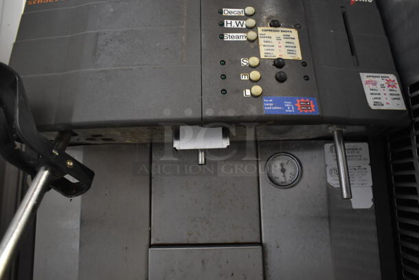 Schaerer Ambiente Stainless Steel Commercial Countertop Coffee Espresso Machine w/ 2 Hoppers and Steam Wand. 210 Volts. - Image 5 of 6