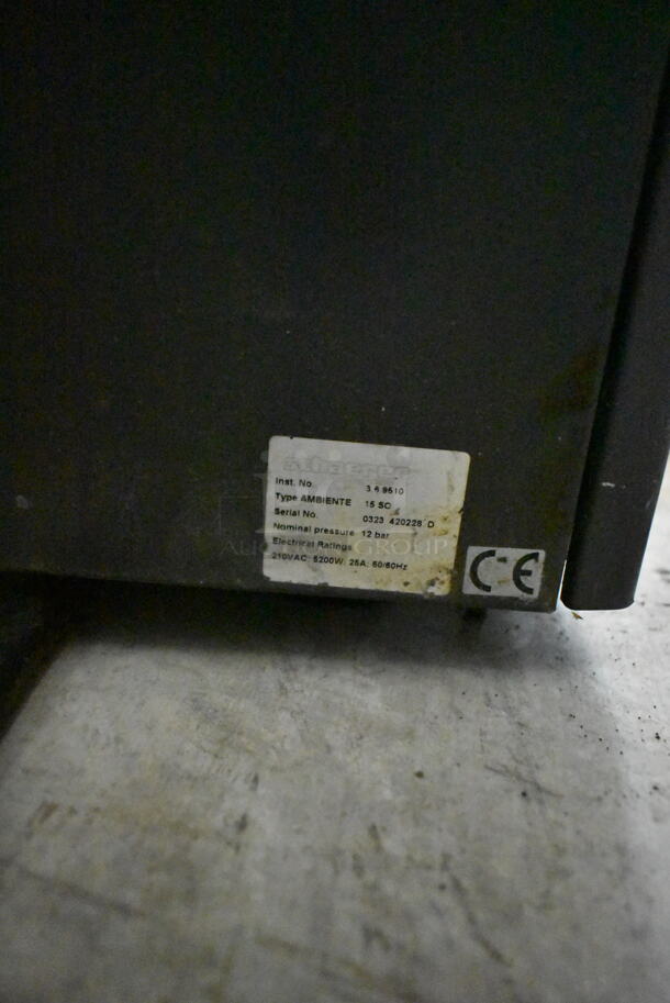 Schaerer Ambiente Stainless Steel Commercial Countertop Coffee Espresso Machine w/ 2 Hoppers and Steam Wand. 210 Volts. - Image 6 of 6