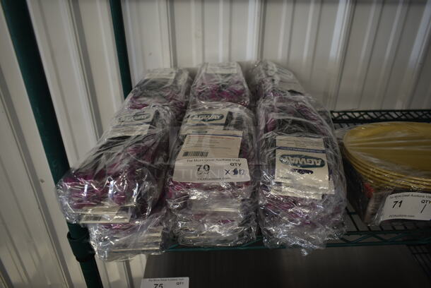 12 BRAND NEW! Nylon Shell Nitrile Palm Knit Wrist Extra Small Gloves. 12 Times Your Bid! - Image 1 of 5