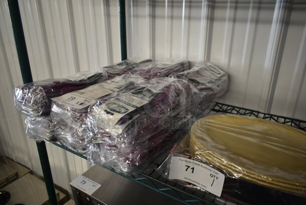 12 BRAND NEW! Nylon Shell Nitrile Palm Knit Wrist Extra Small Gloves. 12 Times Your Bid! - Image 2 of 5