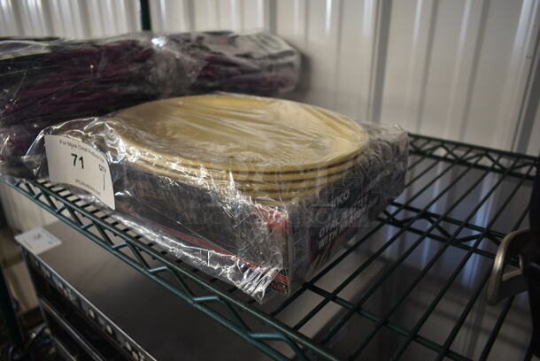 BRAND NEW! Box of 6 Winco Poly Oval Platter w/ Narrow Rim. - Image 2 of 4