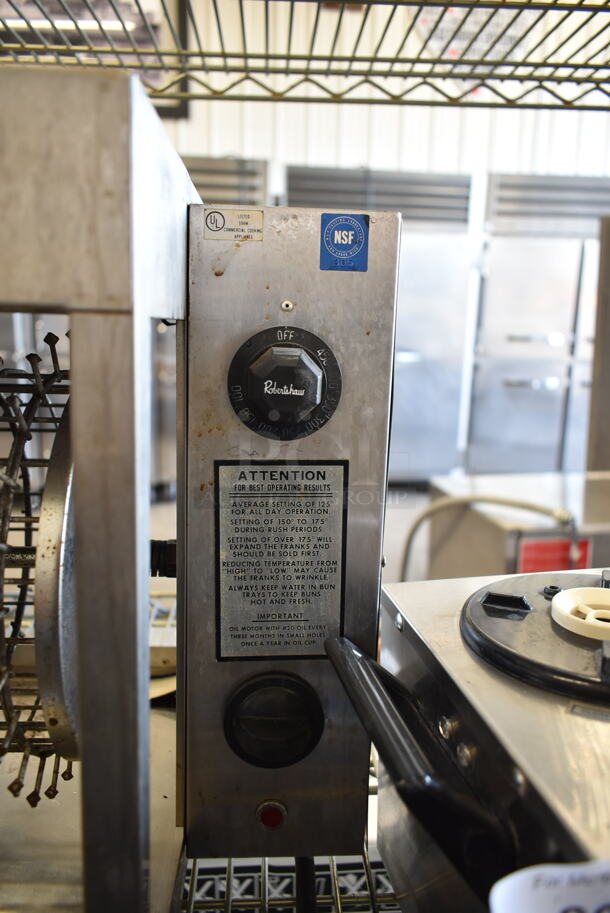 Bar-b-frank 200 Stainless Steel Commercial Countertop Electric Powered Hot Dog Cooker. 120 Volts, 1 Phase. Tested and Working! - Image 5 of 5