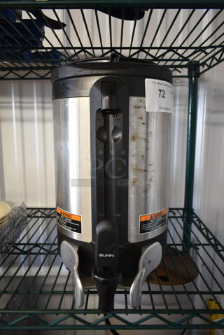 2020 Bunn SH SERVER Stainless Steel Hot Beverage Holder Dispenser.