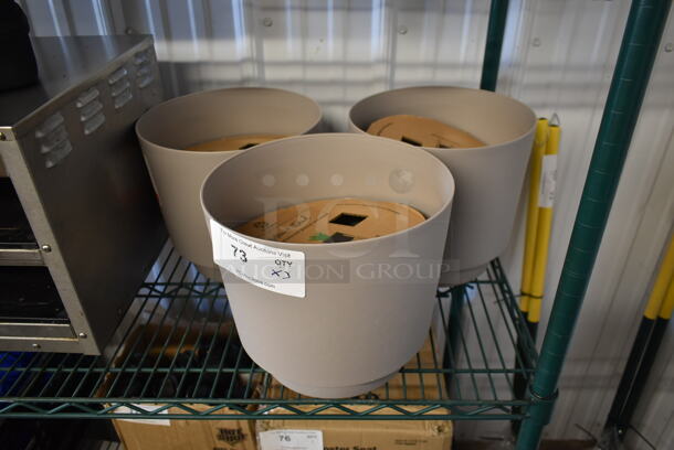 3 BRAND NEW! Bloom Hopson Cylindrical Planter w/ Stand. 3 Times Your Bid! - Image 1 of 5