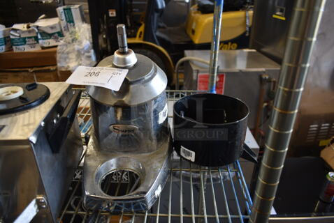 Santos IPX3 Stainless Steel Commercial Countertop Juicer Base. 110-120 Volts, 1 Phase. Tested and Working!