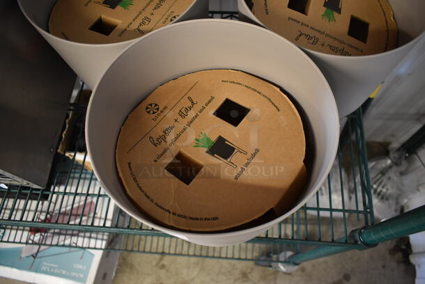 3 BRAND NEW! Bloom Hopson Cylindrical Planter w/ Stand. 3 Times Your Bid! - Image 4 of 5