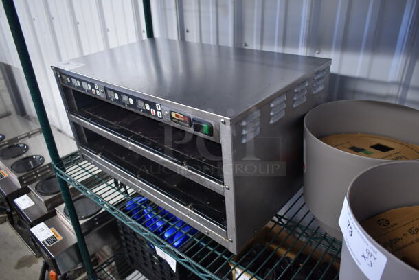 Carter Hoffmann MC212S2-2DD Stainless Steel Commercial Countertop Dedicated Holding Bin. 120 Volts, 1 Phase. Tested and Working! - Image 2 of 8