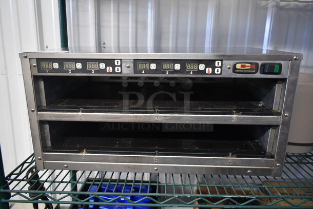 Carter Hoffmann MC212S2-2DD Stainless Steel Commercial Countertop Dedicated Holding Bin. 120 Volts, 1 Phase. Tested and Working! - Image 3 of 8