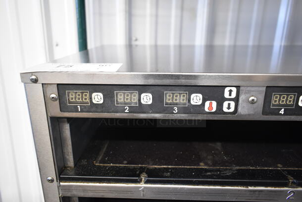 Carter Hoffmann MC212S2-2DD Stainless Steel Commercial Countertop Dedicated Holding Bin. 120 Volts, 1 Phase. Tested and Working! - Image 4 of 8