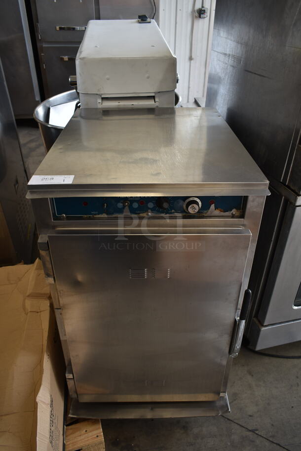 Alto Shaam 1000-TH/II Stainless Steel Commercial Heated Holding Cabinet on Commercial Casters. 125 Volts, 1 Phase. Tested and Working! - Image 1 of 9