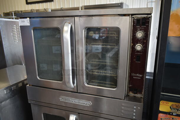 2 Southbend SilverStar Stainless Steel Commercial Natural Gas Powered Full Size Convection Oven w/ View Through Doors, Metal Oven Racks and Thermostatic Controls on Commercial Casters. 2 Times Your Bid! - Image 2 of 9