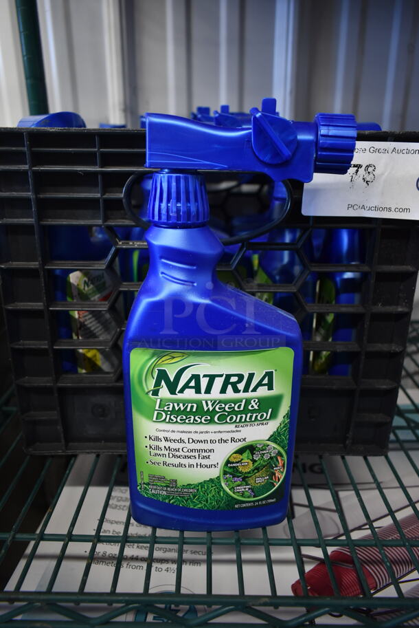 Box of 9 BRAND NEW! Natria Lawn Weed & Disease Control Bottles - Image 3 of 5