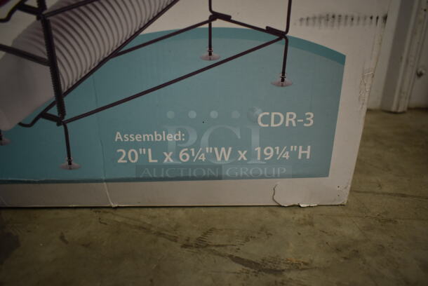 BRAND NEW! Winco 3 Tier Cup Dispensing Rack. - Image 4 of 5