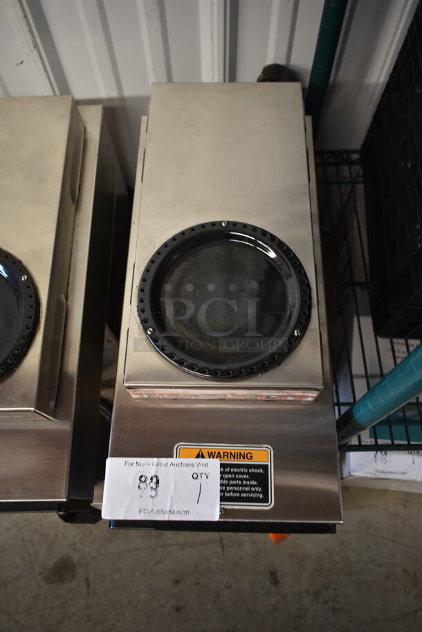 2013 Bunn AXIOM-35-2 Stainless Steel Commercial Countertop 2 Burner Coffee Machine w/ Metal Brew Basket. 120/208-240 Volts, 1 Phase. - Image 2 of 7