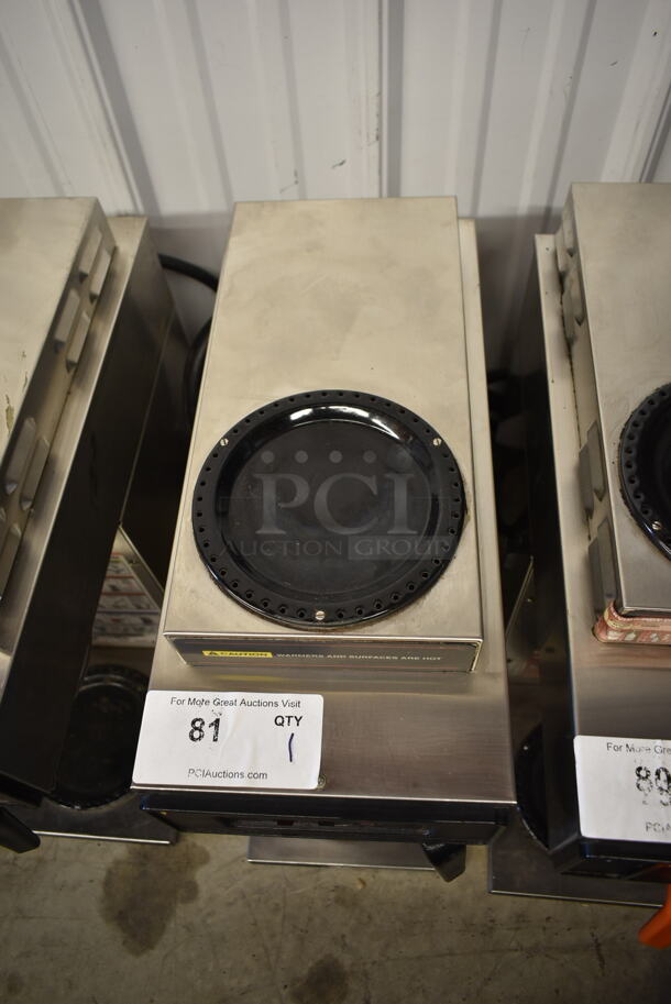 Bunn AXIOM-35-2 Stainless Steel Commercial Countertop 2 Burner Coffee Machine w/ Metal Brew Basket. 120/208-240 Volts, 1 Phase. - Image 2 of 6