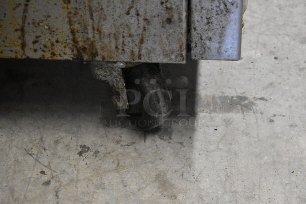 Imperial Stainless Steel Commercial Gas Powered Full Size Convection Oven w/ View Through Door, Solid Door and Metal Racks on Commercial Casters. - Image 7 of 7