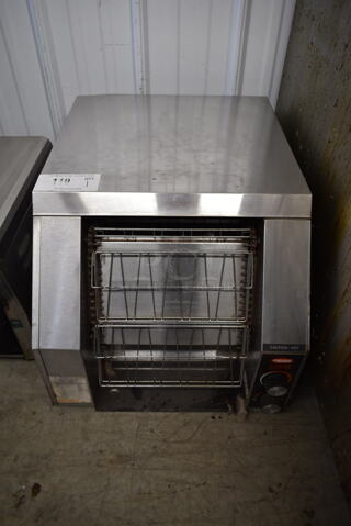Hatco TRH-60 Stainless Steel Commercial Countertop Electric Powered Toast-Rite Conveyor Toaster. 208 Volts, 1 Phase.