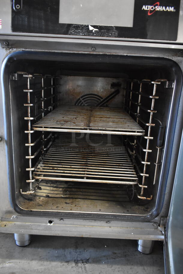2014 Alto Shaam CTX4-10E Stainless Steel Commercial Electric Powered Combi Oven. 240 Volts, 1 Phase.  - Image 5 of 6