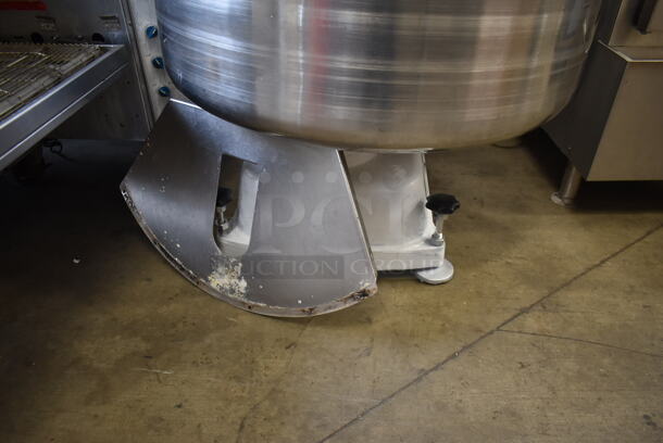 Astor 6716725 Metal Commercial Floor Style Spiral Mixer w/ Stainless Steel Mixing Bowl and Dough Hook Attachment. 208 Volts, 3 Phase.  - Image 2 of 8