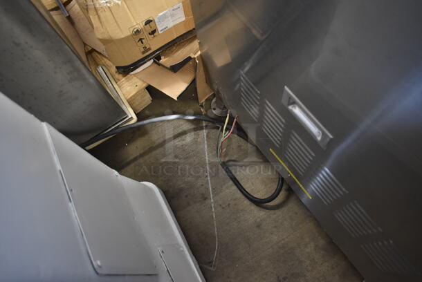 Astor 6716725 Metal Commercial Floor Style Spiral Mixer w/ Stainless Steel Mixing Bowl and Dough Hook Attachment. 208 Volts, 3 Phase.  - Image 8 of 8