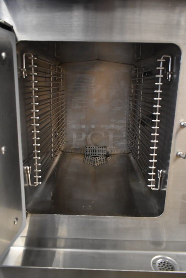 2012 Cleveland SteamCraft Ultra 10 24CEA10 Stainless Steel Commercial Electric Powered Double Deck Steam Cabinet. 440/480 Volts, 3 Phase. - Image 8 of 9