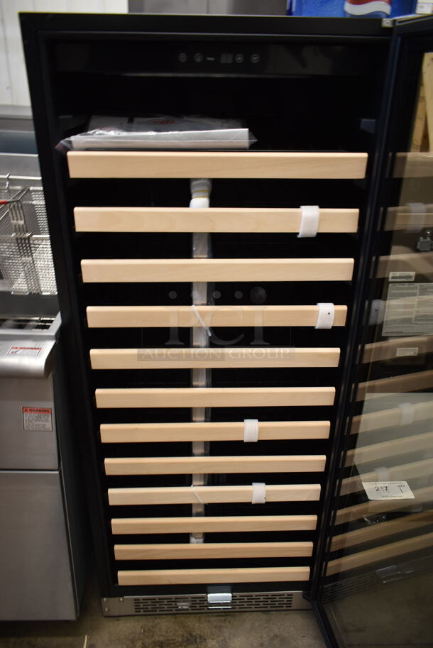 BRAND NEW SCRATCH AND DENT! Whynter BWR-1002SD 100 Bottle Built-in Stainless Steel Compressor Wine Refrigerator Merchandiser with Display Rack and LED display. 115 Volts, 1 Phase. Tested and Working! - Image 4 of 6
