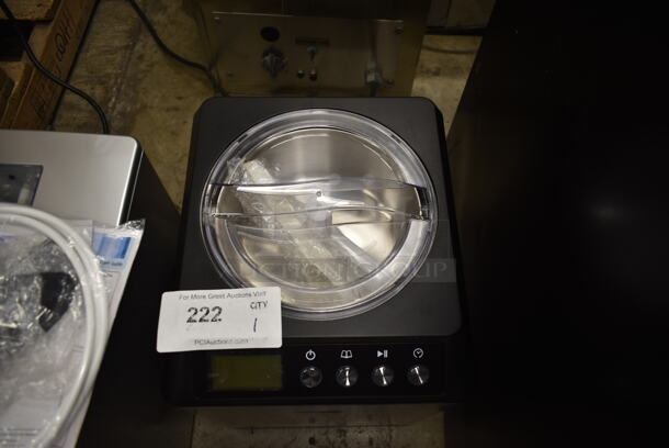 BRAND NEW SCRATCH AND DENT! Whynter ICM-201SB 2.1 Quart Countertop Automatic Ice Cream Maker. 115 Volts, 1 Phase. Tested and Working! - Image 2 of 5