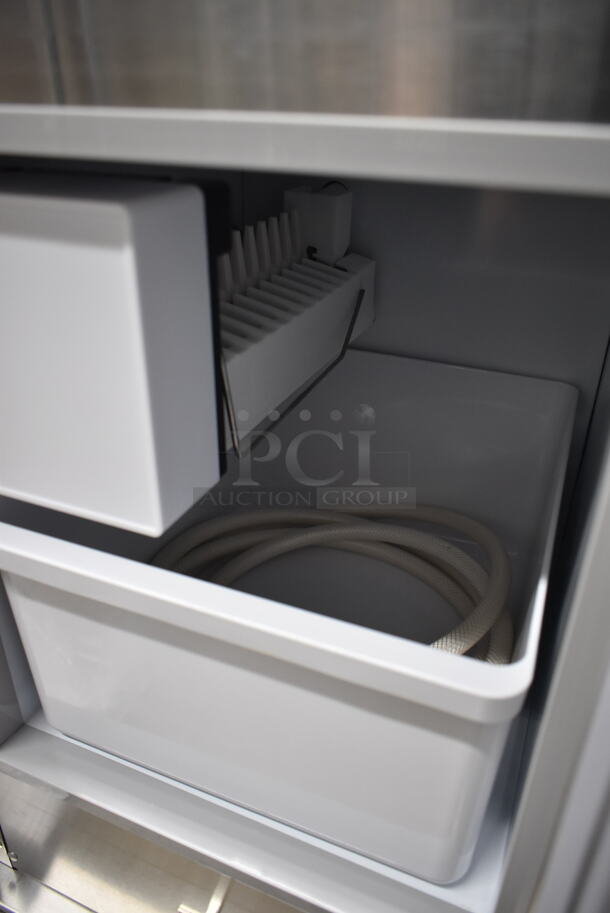 BRAND NEW SCRATCH AND DENT! Whynter MIM-14231SS Stainless Steel Commercial 14" Undercounter Automatic Marine Ice Maker 23lb. 115 Volts, 1 Phase. Tested and Working! - Image 5 of 6